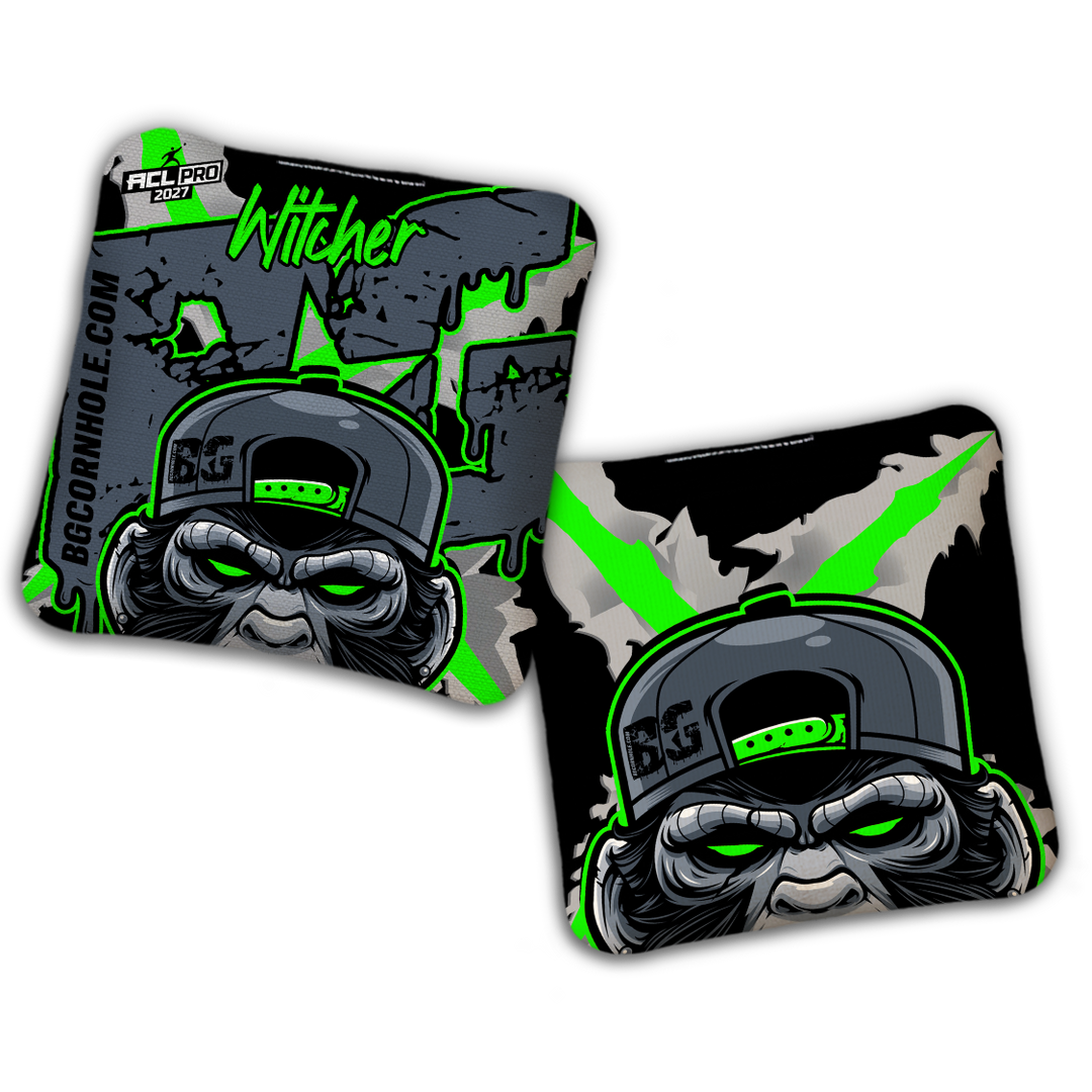 2027 BG Multiple Bag Models "MONKEY BUSINESS" - ACL Pro Stamped Cornhole Bags - SET OF 4 BAGS
