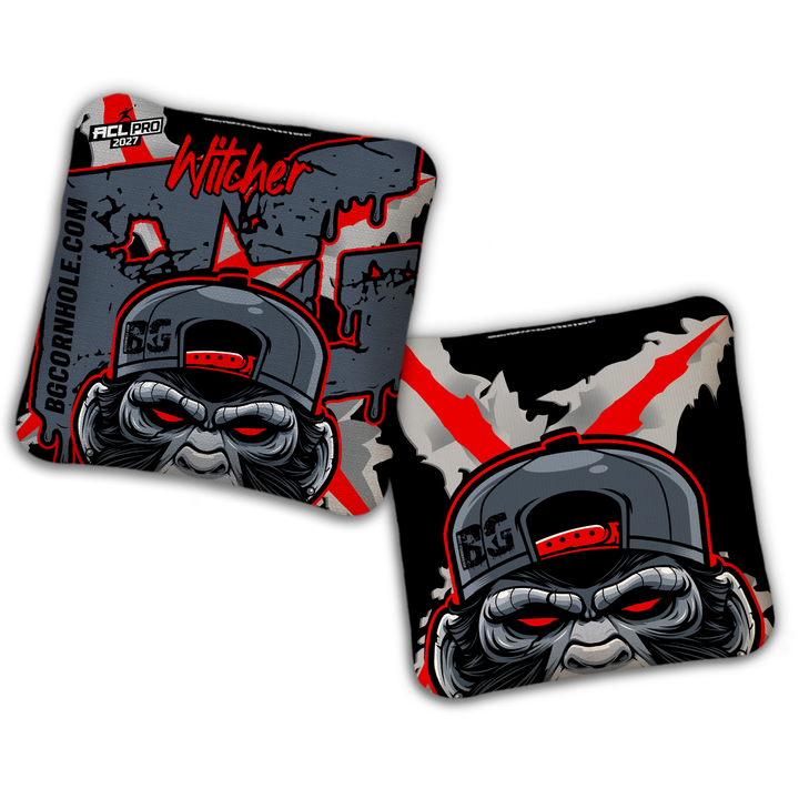 2027 BG Multiple Bag Models "MONKEY BUSINESS" - ACL Pro Stamped Cornhole Bags - SET OF 4 BAGS