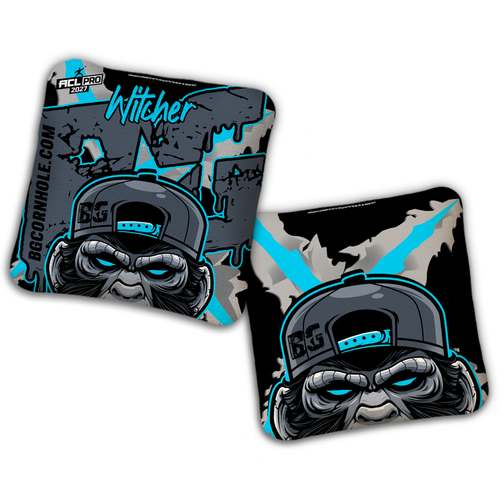 2027 BG Multiple Bag Models "MONKEY BUSINESS" - ACL Pro Stamped Cornhole Bags - SET OF 4 BAGS