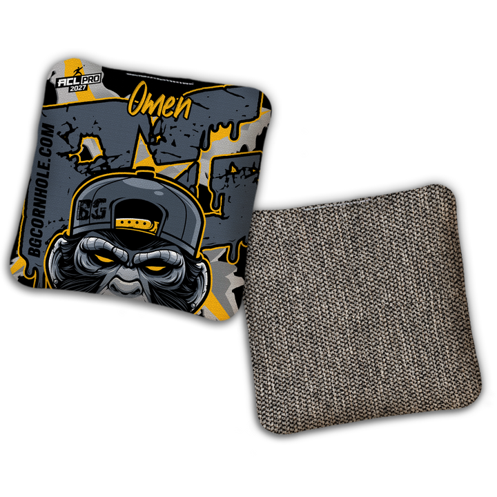 2027 BG Multiple Bag Models "MONKEY BUSINESS" - ACL Pro Stamped Cornhole Bags - SET OF 4 BAGS
