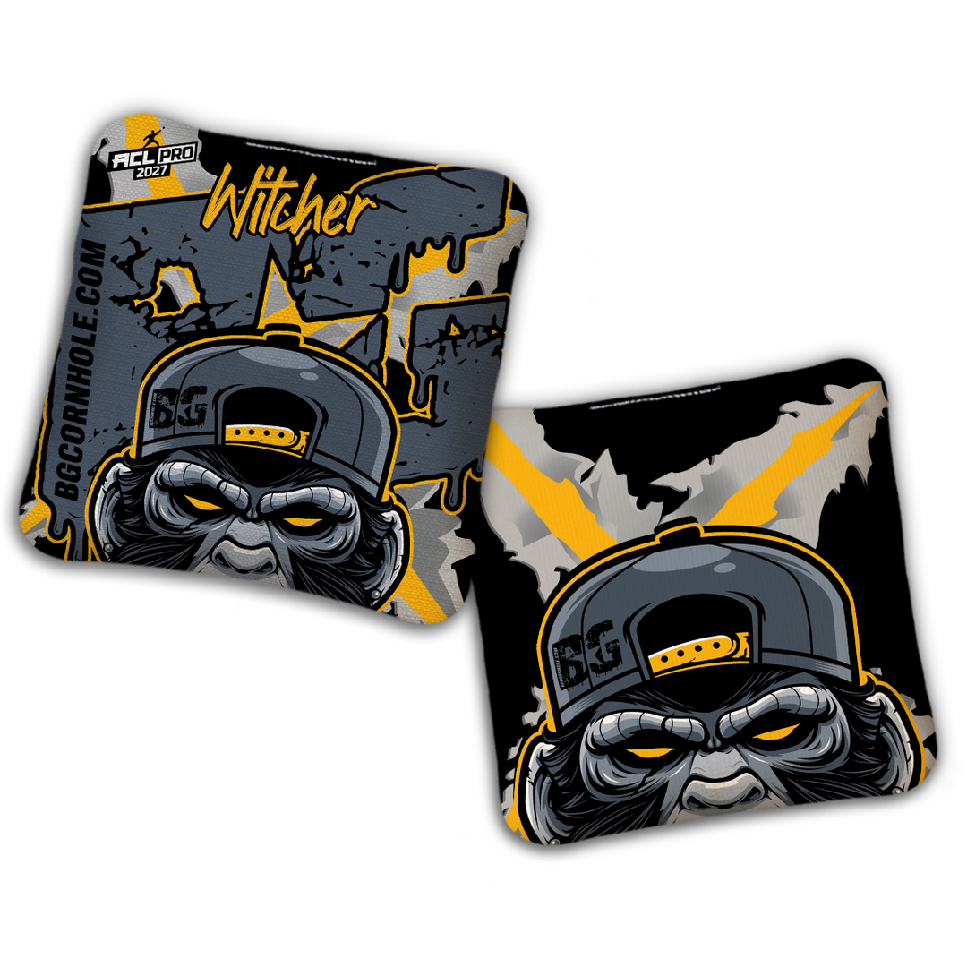 2027 BG Multiple Bag Models "MONKEY BUSINESS" - ACL Pro Stamped Cornhole Bags - SET OF 4 BAGS
