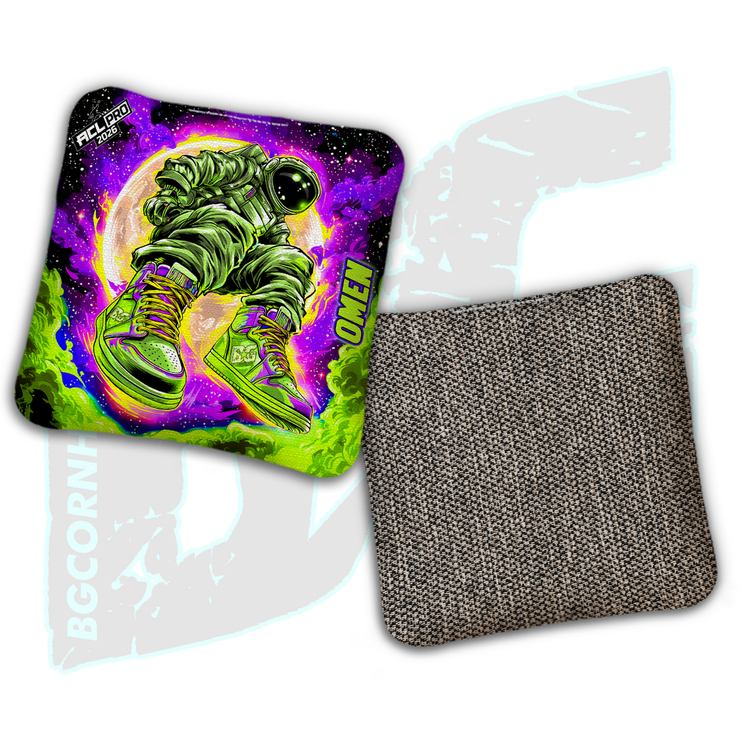 2026 BG Multiple Bag Models "Moonwalk" - ACL Pro Stamped Cornhole Bags - SET OF 4 BAGS