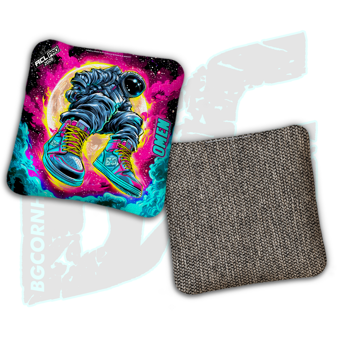 2026 BG Multiple Bag Models "Moonwalk" - ACL Pro Stamped Cornhole Bags - SET OF 4 BAGS
