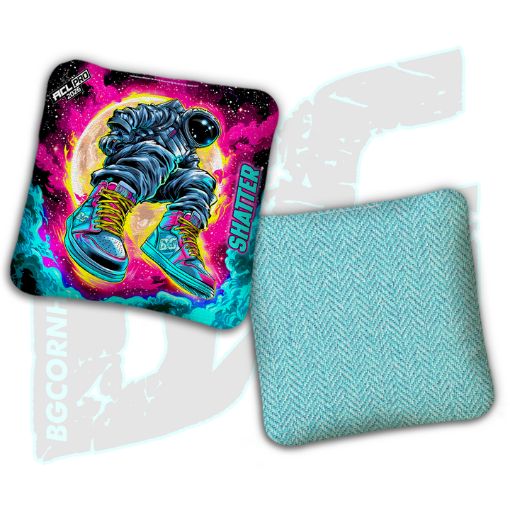 2026 BG Multiple Bag Models "Moonwalk" - ACL Pro Stamped Cornhole Bags - SET OF 4 BAGS