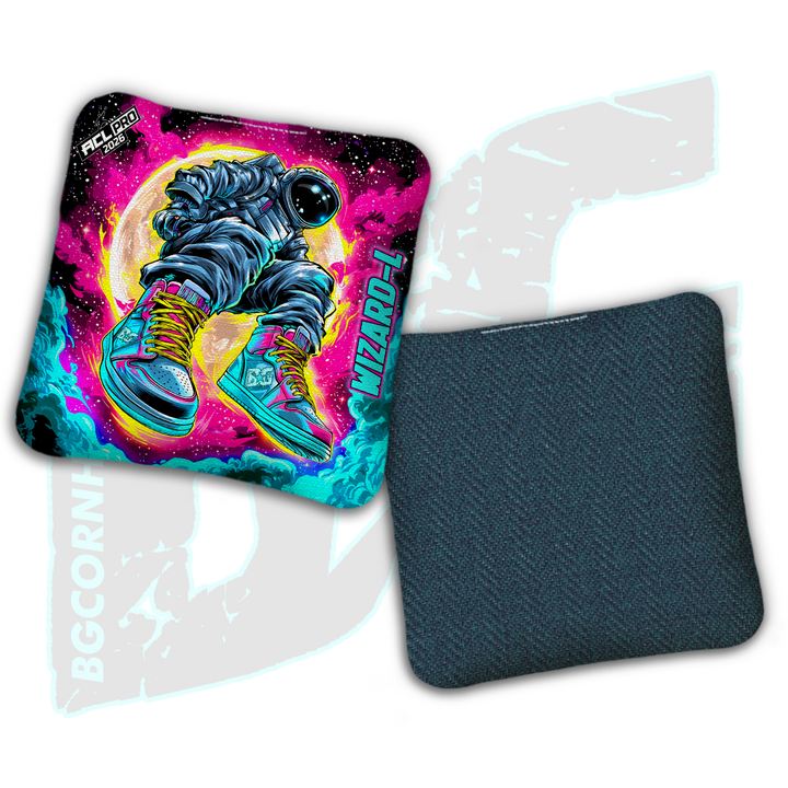 2026 BG Multiple Bag Models "Moonwalk" - ACL Pro Stamped Cornhole Bags - SET OF 4 BAGS