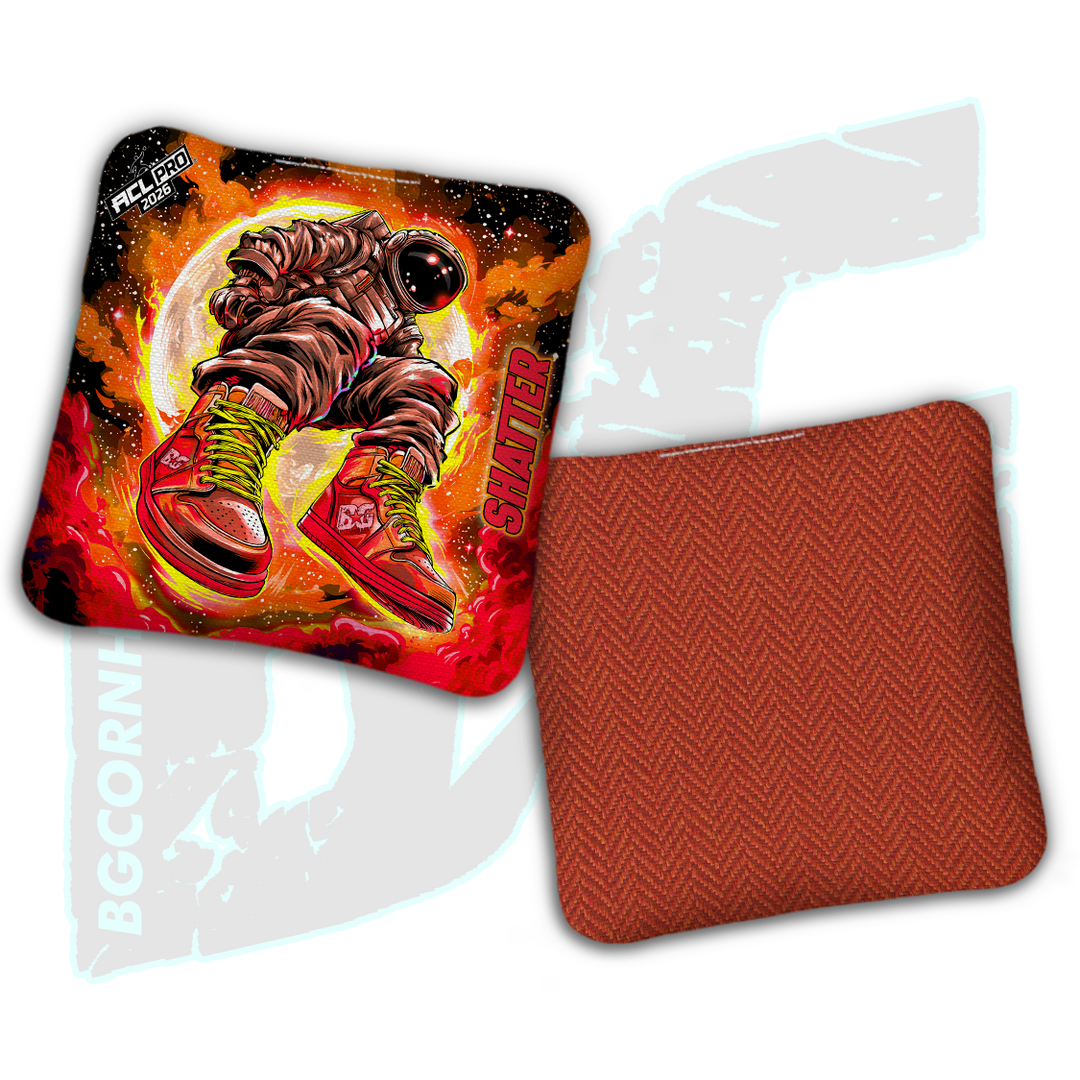 2026 BG Multiple Bag Models "Moonwalk" - ACL Pro Stamped Cornhole Bags - SET OF 4 BAGS