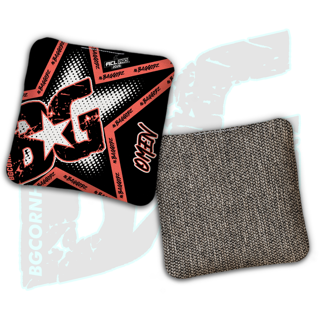 2026 BG Multiple Bag Models "Nova Drip" - ACL Pro Stamped Cornhole Bags - SET OF 4 BAGS
