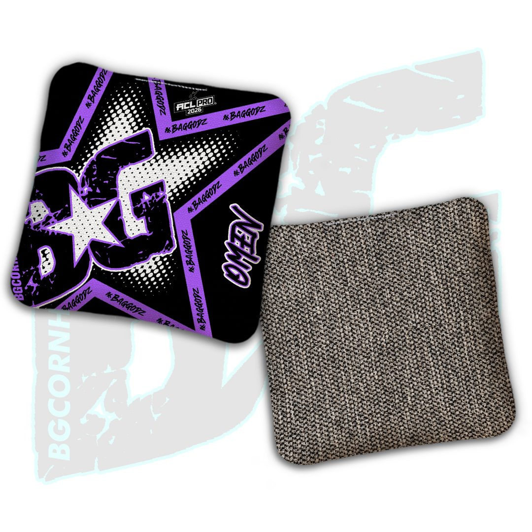 2026 BG Multiple Bag Models "Nova Drip" - ACL Pro Stamped Cornhole Bags - SET OF 4 BAGS