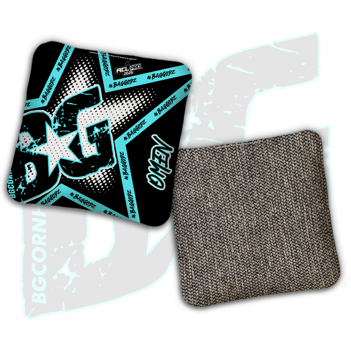 2026 BG Multiple Bag Models "Nova Drip" - ACL Pro Stamped Cornhole Bags - SET OF 4 BAGS