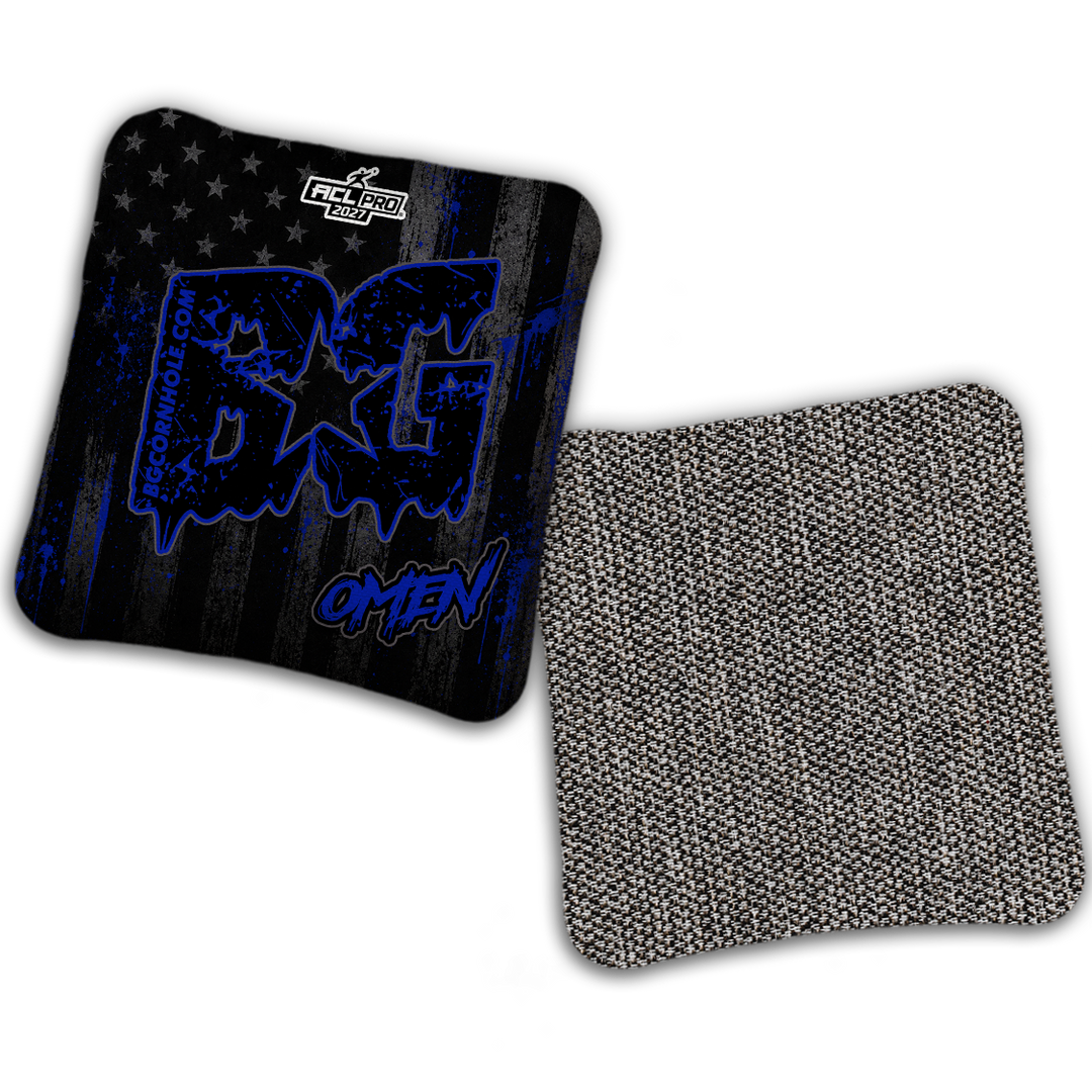 2027 BG Multiple Bag Models "AMERICAN GRIT" - ACL Pro Stamped Cornhole Bags - SET OF 4 BAGS