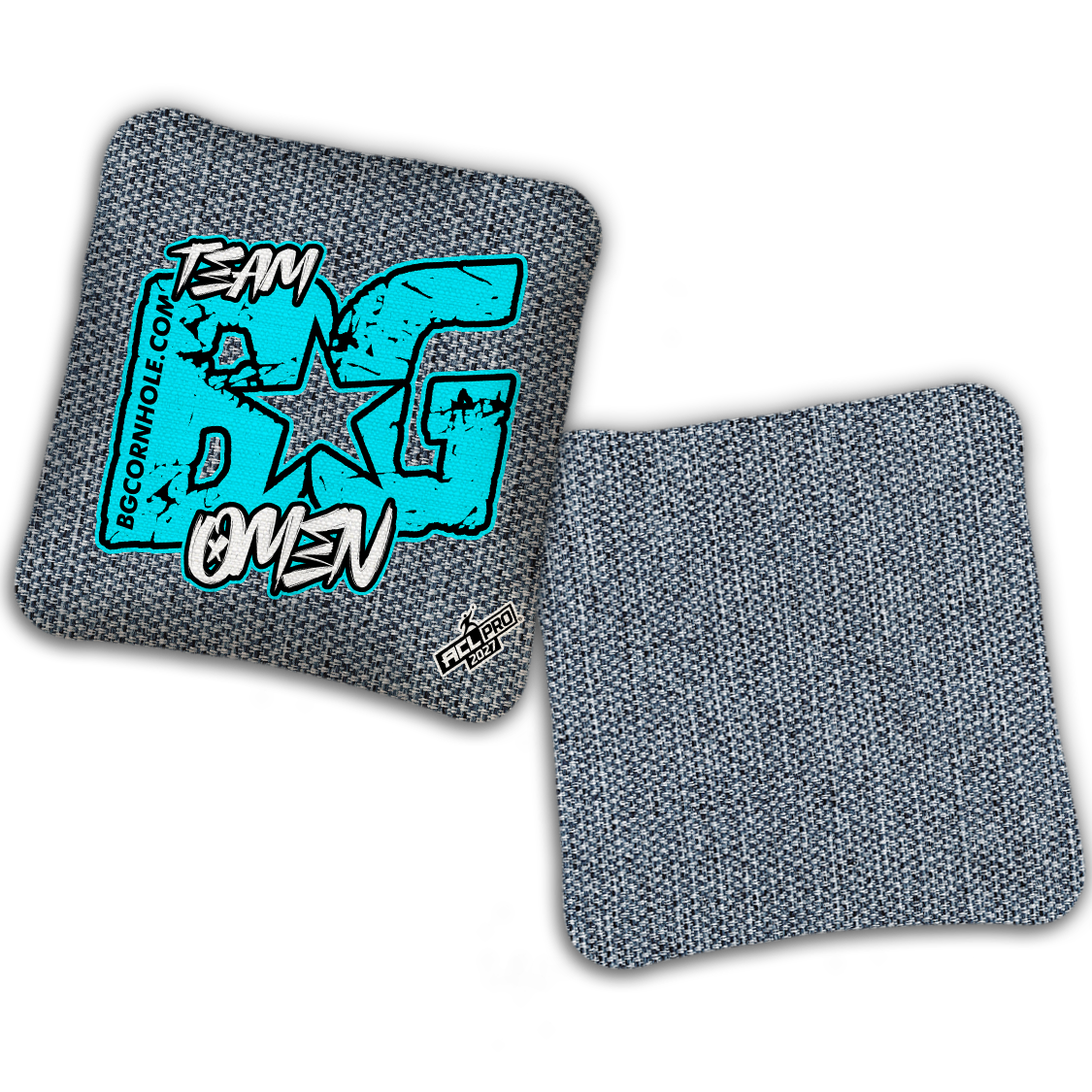 2027 BG OMEN “ESPN THROWBACK COLORMATCH" - ACL Pro Stamped Cornhole Bags - SET OF 4 BAGS