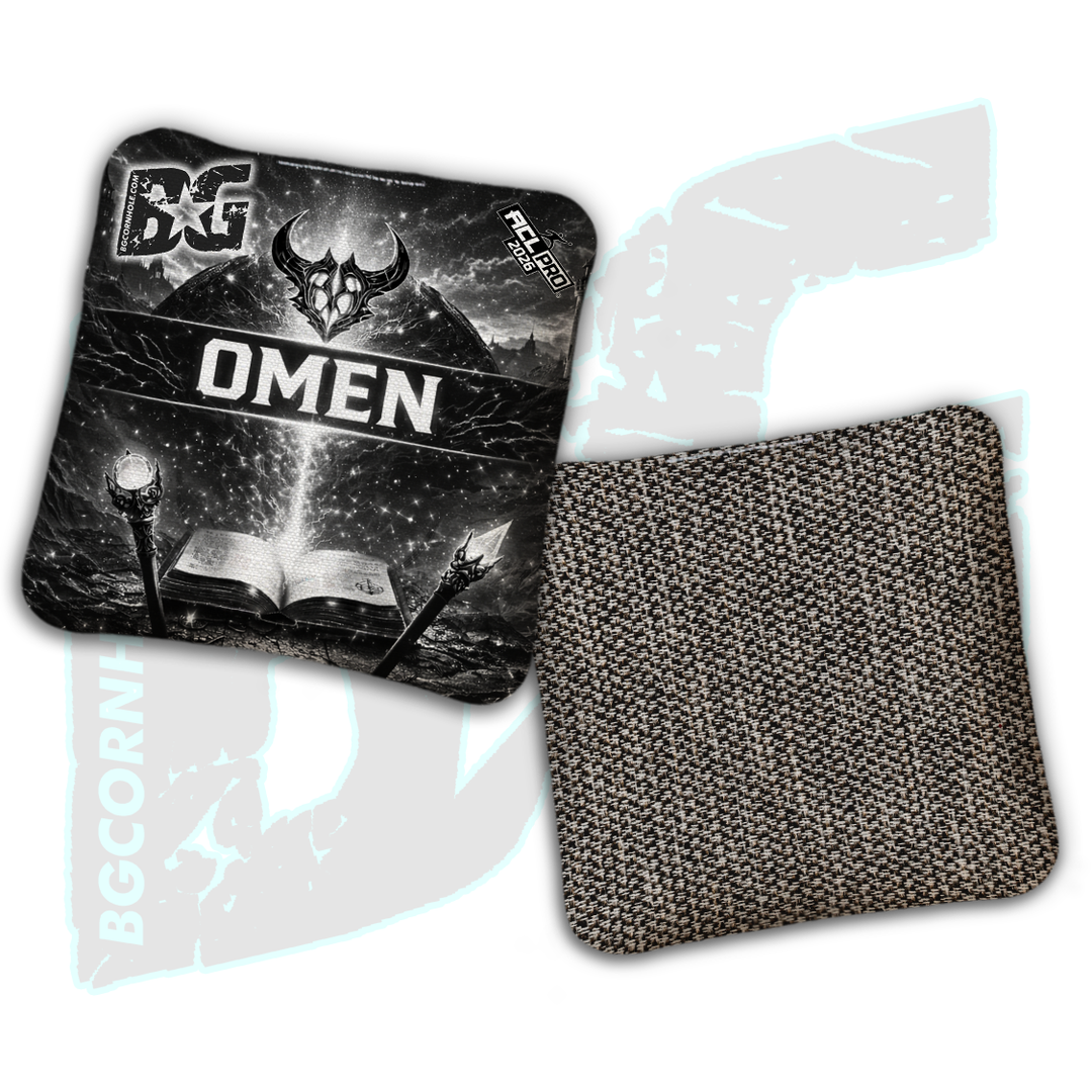 2026 BG Multiple Bag Models "Legend" - ACL Pro Stamped Cornhole Bags - SET OF 4 BAGS