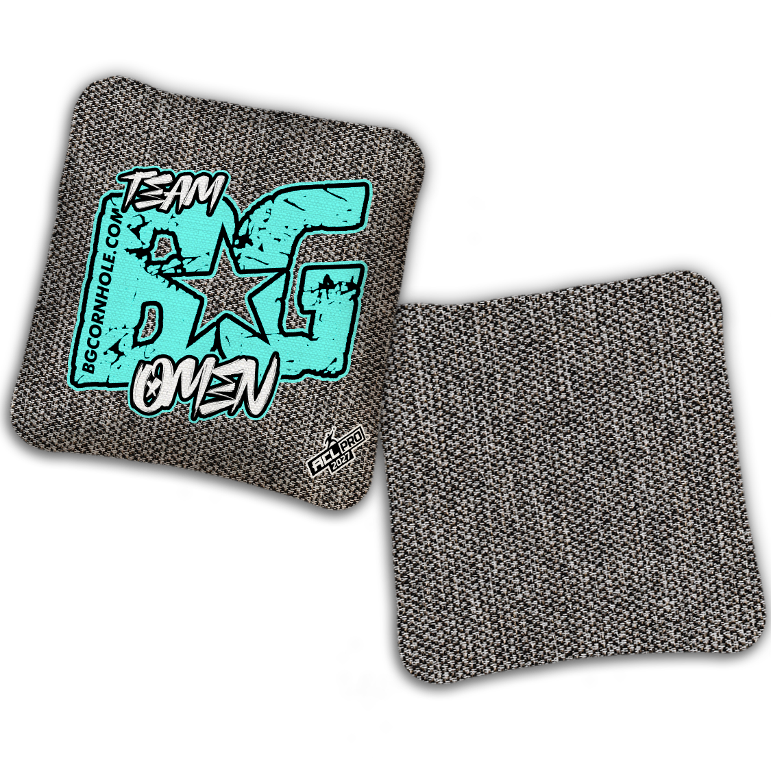 2027 BG OMEN “ESPN THROWBACK COLORMATCH" - ACL Pro Stamped Cornhole Bags - SET OF 4 BAGS
