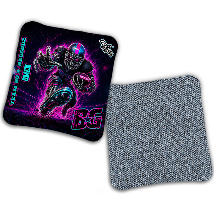 2027 BG Multiple Bag Models "FINAL DRIVE" - ACL Pro Stamped Cornhole Bags - SET OF 4 BAGS