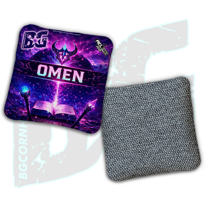 2026 BG Multiple Bag Models "Legend" - ACL Pro Stamped Cornhole Bags - SET OF 4 BAGS