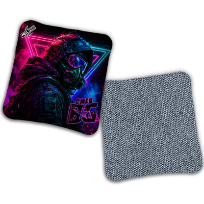 2027 BG Multiple Bag Models "NIGHT PROTOCOL" - ACL Pro Stamped Cornhole Bags - SET OF 4 BAGS
