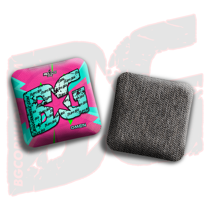2026 BG Multiple Bag Models "Retro Strike" - ACL Pro Stamped Cornhole Bags - SET OF 4 BAGS