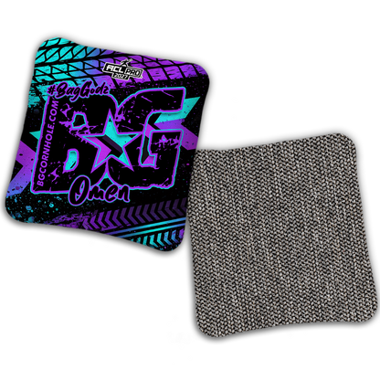 2027 BG Multiple Bag Models "GRUNGE TRACKS" - ACL Pro Stamped Cornhole Bags - SET OF 4 BAGS