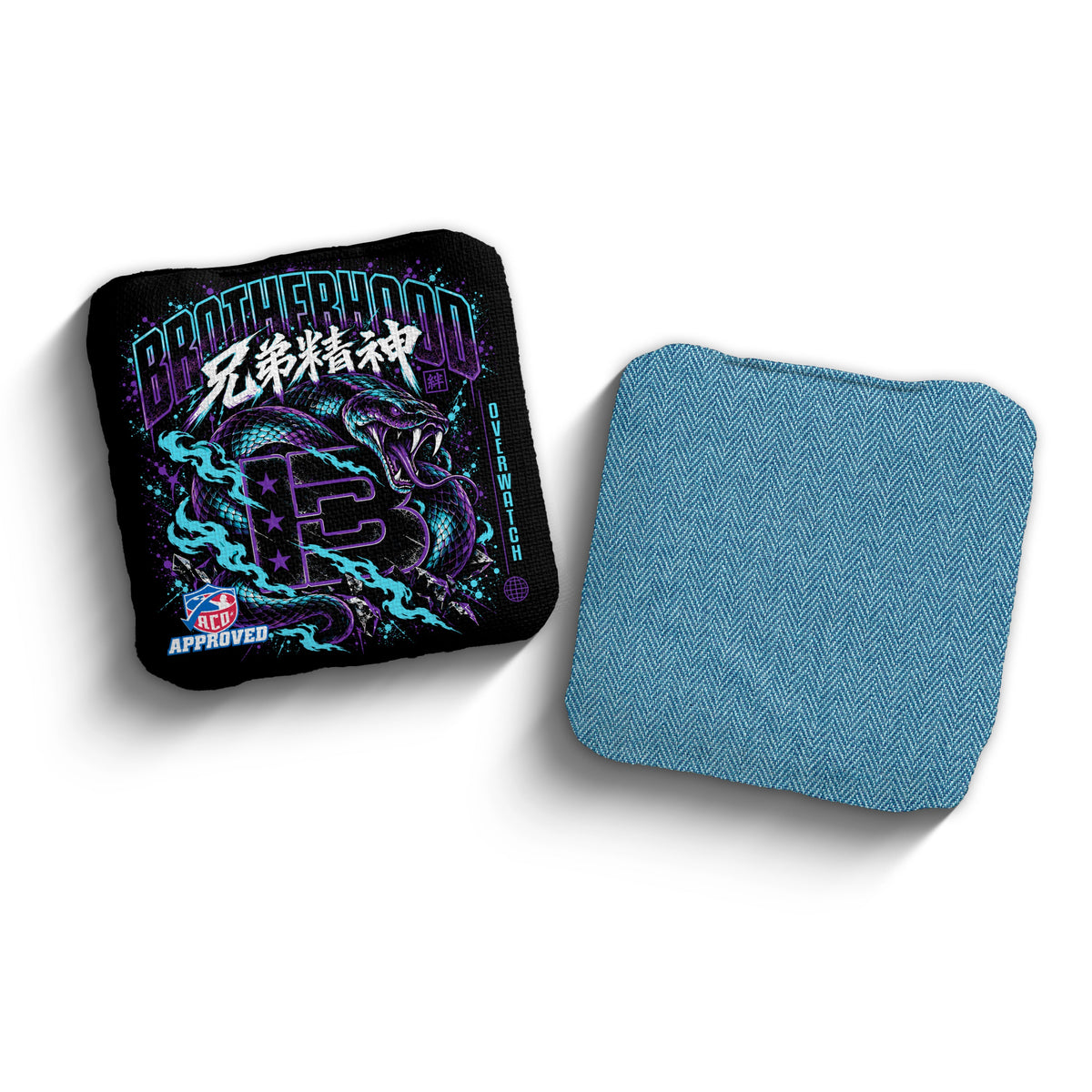 2027 Brotherhood Cornhole Overwatch Different Breed Edition ACO Stamped Cornhole Bags