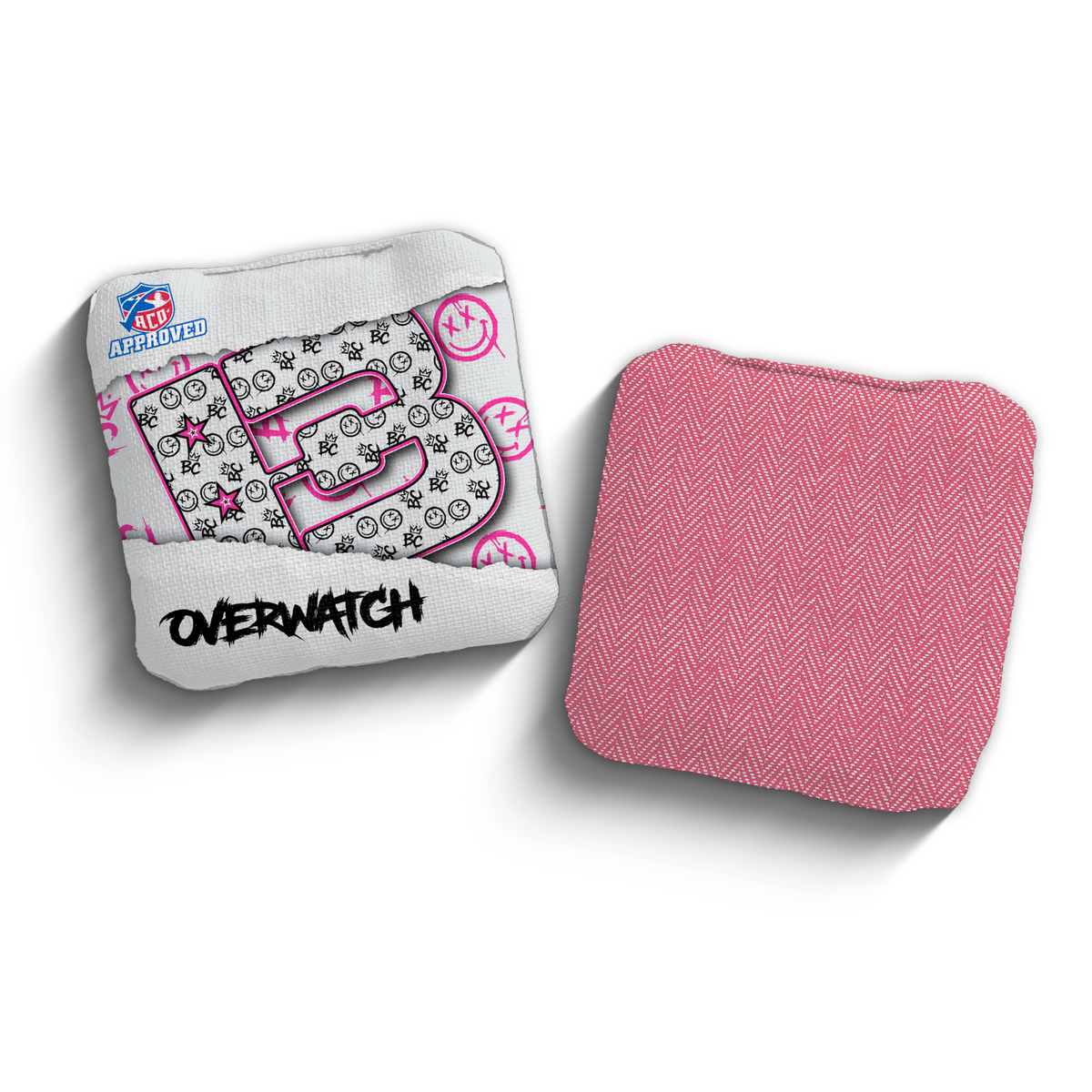 2027 Brotherhood Cornhole Overwatch Torn Smiles Edition ACO Stamped Cornhole Bags