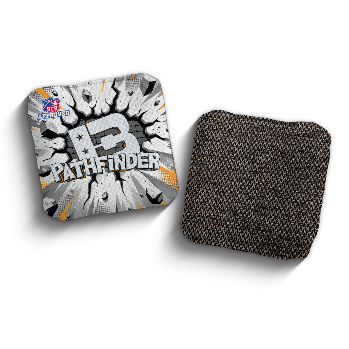 2027 Brotherhood Cornhole Pathfinder Crack Edition ACO Stamped Cornhole Bags