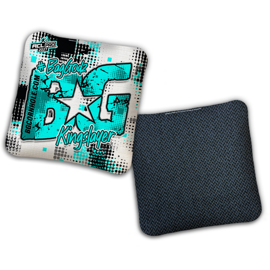 2027 BG Multiple Bag Models "PHANTOM GRID" - ACL Pro Stamped Cornhole Bags - SET OF 4 BAGS