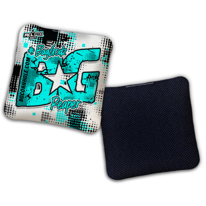 2027 BG Multiple Bag Models "PHANTOM GRID" - ACL Pro Stamped Cornhole Bags - SET OF 4 BAGS