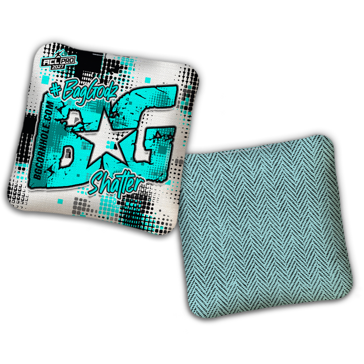2027 BG Multiple Bag Models "PHANTOM GRID" - ACL Pro Stamped Cornhole Bags - SET OF 4 BAGS