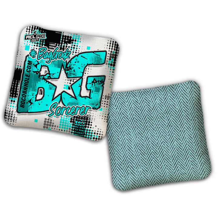 2027 BG Multiple Bag Models "PHANTOM GRID" - ACL Pro Stamped Cornhole Bags - SET OF 4 BAGS