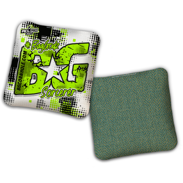 2027 BG Multiple Bag Models "PHANTOM GRID" - ACL Pro Stamped Cornhole Bags - SET OF 4 BAGS