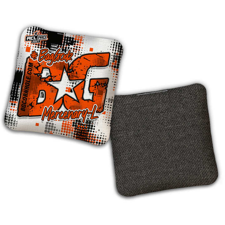 2027 BG Multiple Bag Models "PHANTOM GRID" - ACL Pro Stamped Cornhole Bags - SET OF 4 BAGS