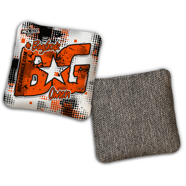 2027 BG Multiple Bag Models "PHANTOM GRID" - ACL Pro Stamped Cornhole Bags - SET OF 4 BAGS