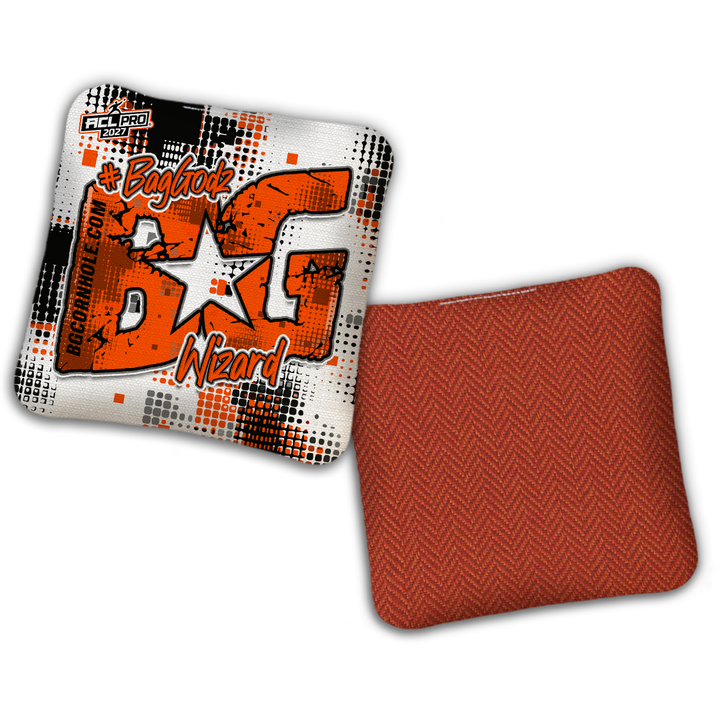 2027 BG Multiple Bag Models "PHANTOM GRID" - ACL Pro Stamped Cornhole Bags - SET OF 4 BAGS