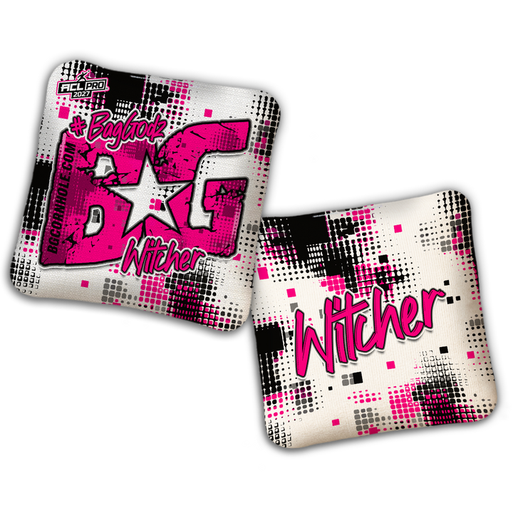 2027 BG Multiple Bag Models "PHANTOM GRID" - ACL Pro Stamped Cornhole Bags - SET OF 4 BAGS