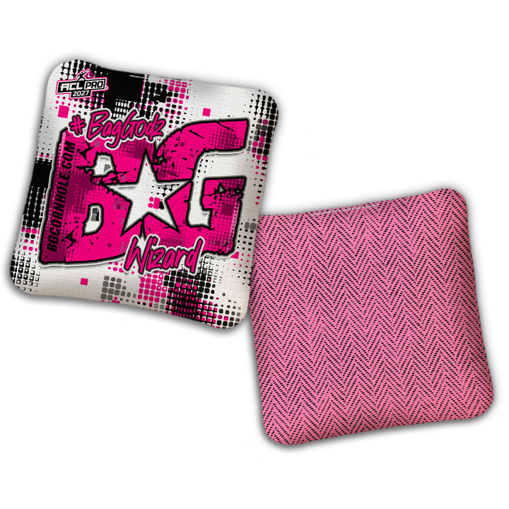 2027 BG Multiple Bag Models "PHANTOM GRID" - ACL Pro Stamped Cornhole Bags - SET OF 4 BAGS