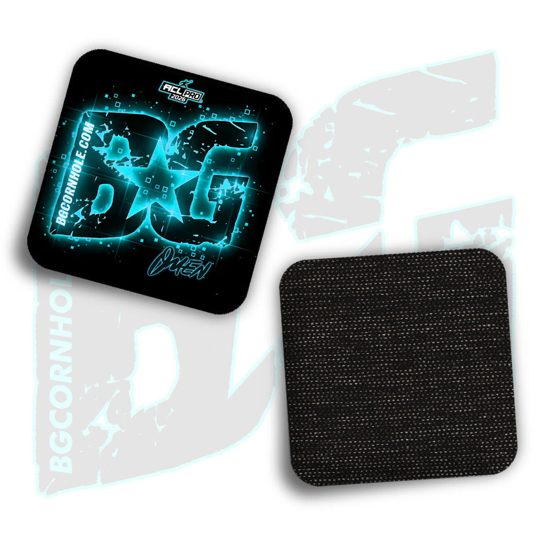 2026 BG Multiple Bag Models "Pulse Effect" - ACL Pro Stamped Cornhole Bags - SET OF 4 BAGS