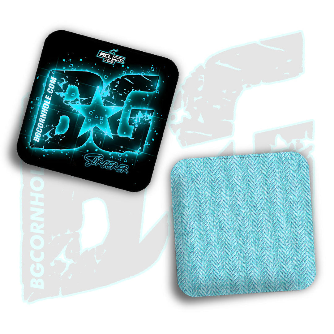 2026 BG Multiple Bag Models "Pulse Effect" - ACL Pro Stamped Cornhole Bags - SET OF 4 BAGS