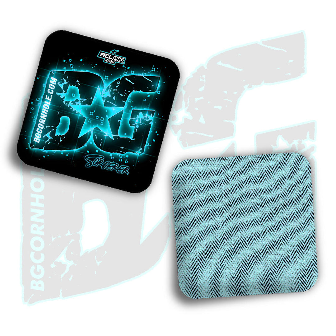 2026 BG Multiple Bag Models "Pulse Effect" - ACL Pro Stamped Cornhole Bags - SET OF 4 BAGS