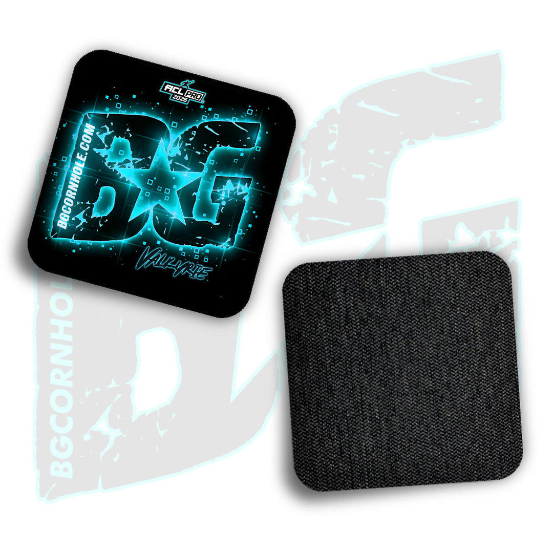 2026 BG Multiple Bag Models "Pulse Effect" - ACL Pro Stamped Cornhole Bags - SET OF 4 BAGS
