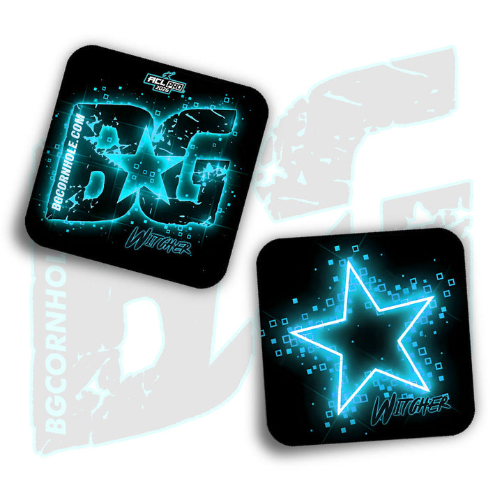 2026 BG Multiple Bag Models "Pulse Effect" - ACL Pro Stamped Cornhole Bags - SET OF 4 BAGS