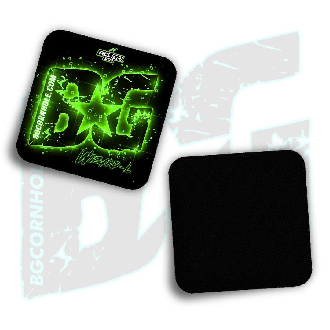 2026 BG Multiple Bag Models "Pulse Effect" - ACL Pro Stamped Cornhole Bags - SET OF 4 BAGS