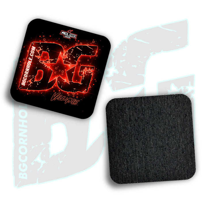 2026 BG Multiple Bag Models "Pulse Effect" - ACL Pro Stamped Cornhole Bags - SET OF 4 BAGS