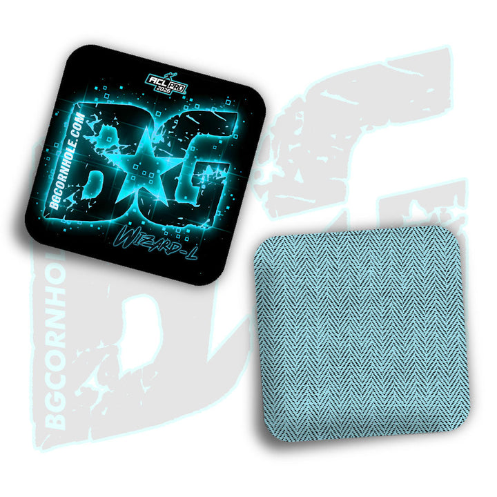 2026 BG Multiple Bag Models "Pulse Effect" - ACL Pro Stamped Cornhole Bags - SET OF 4 BAGS