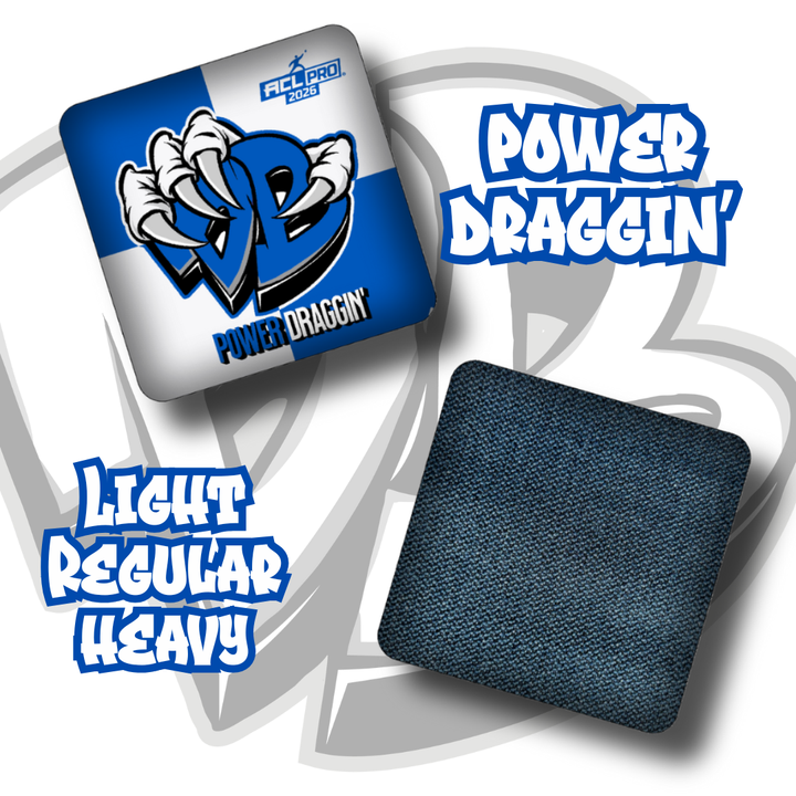 4 Square Broadcast Power Draggin' Multiple Colors