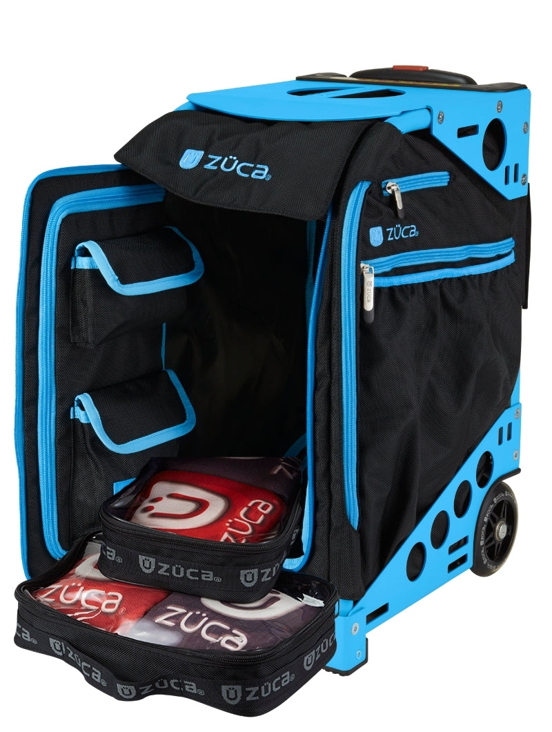 Cornhole Pro Black-Blue/Blue