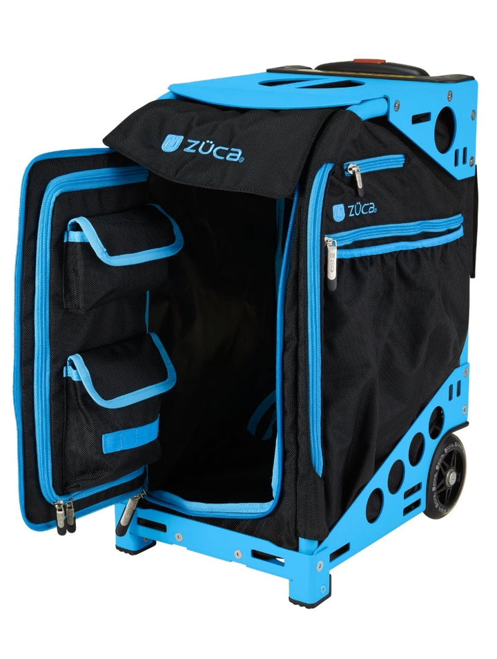 Cornhole Pro Black-Blue/Blue