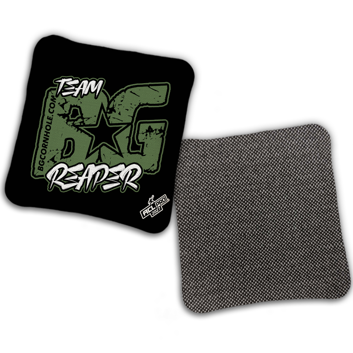 2027 BG REAPER “ESPN THROWBACK COLORMATCH" - ACL Pro Stamped Cornhole Bags - SET OF 4 BAGS
