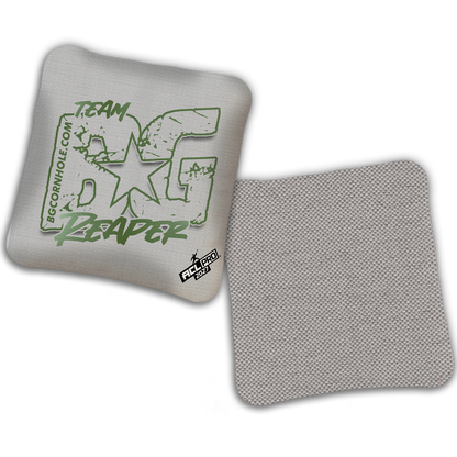 2027 BG Multiple Bag Models "OUTLINED TEAM BG" - ACL Pro Stamped Cornhole Bags - SET OF 4 BAGS