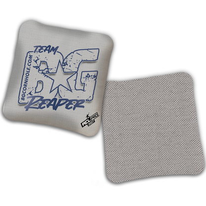 2027 BG Multiple Bag Models "OUTLINED TEAM BG" - ACL Pro Stamped Cornhole Bags - SET OF 4 BAGS