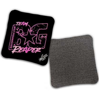 2027 BG Multiple Bag Models "OUTLINED TEAM BG" - ACL Pro Stamped Cornhole Bags - SET OF 4 BAGS